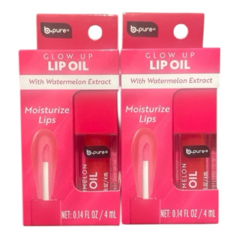 B PURE Lip OIL WATERMELON GLOW UP